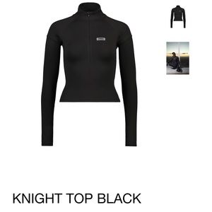 Prix workshop knight top black xs